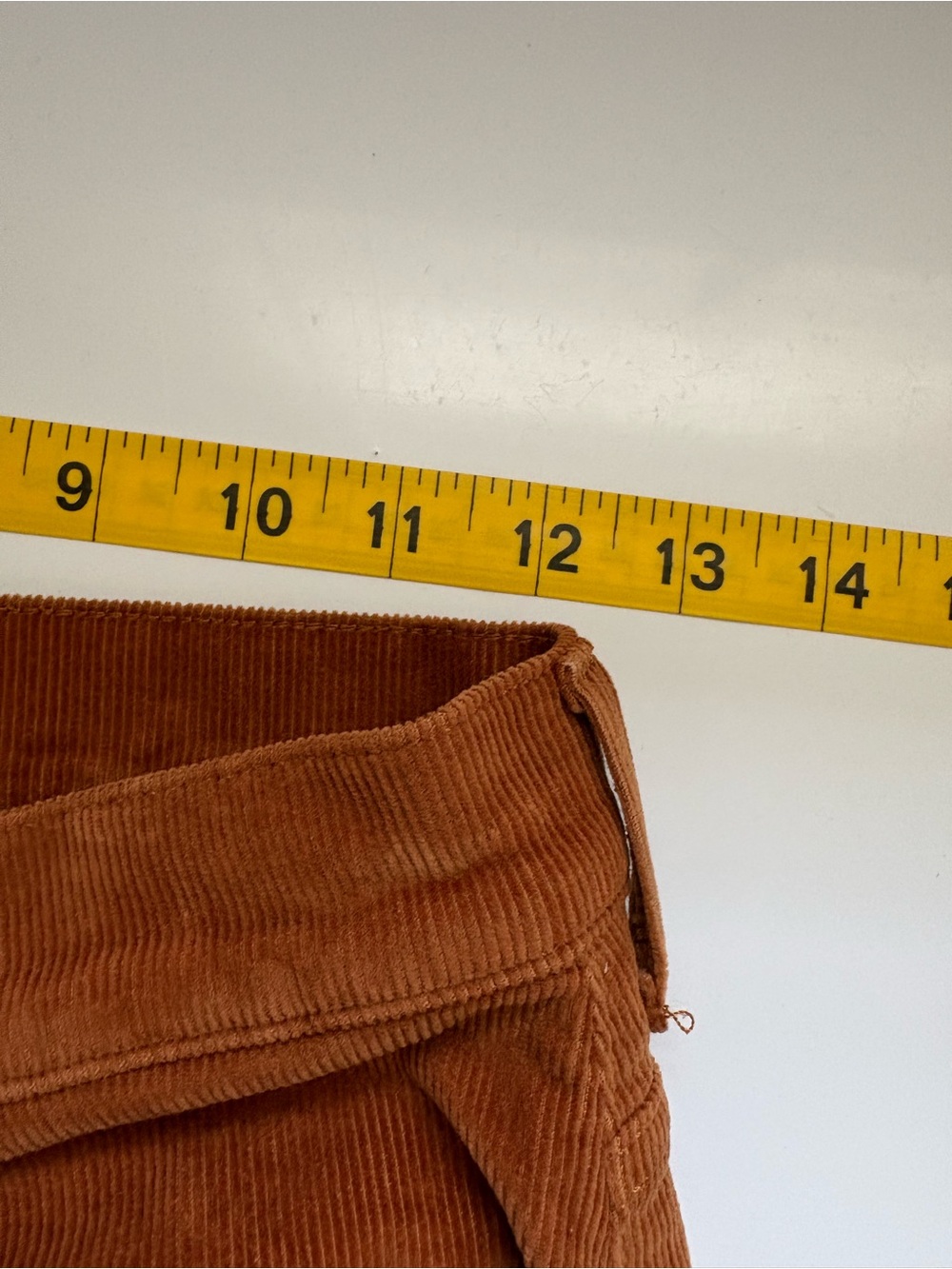 Everlane The Cheeky Straight Corduroy Pant Cognac/Rust Size 27 - Picture 7 of 10